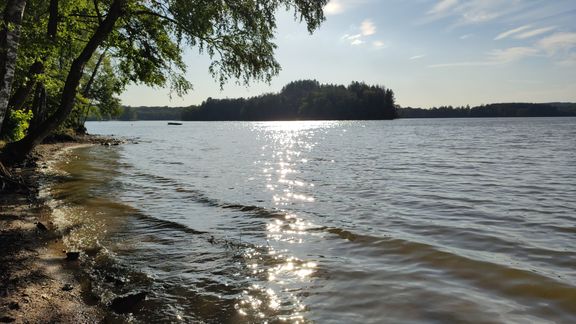 Le Lac des Settons par Moux en VTT